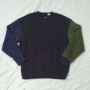 Levi's Colorblock Sweater, Color Black, Size S *